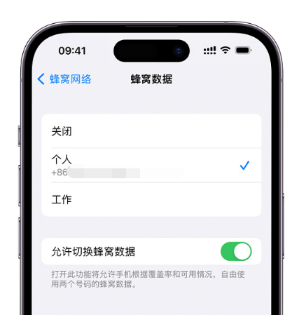 平定苹果维修服务分享如何在iPhone上使用双卡 